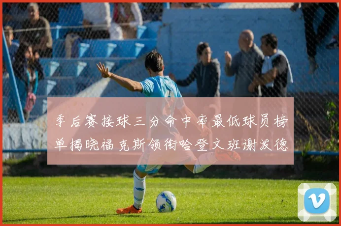 季后赛接球三分命中率最低球员榜单揭晓福克斯领衔哈登文班谢泼德紧随其后